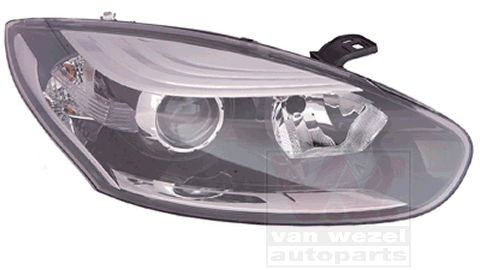 Luz derecha para Renault Megane III DZ0, DZ1